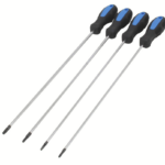 DESTORNILLADORES DESTORNILLADOR DESTORNILLADOR TORX LARGO PUNTA MAGNÉTICA 4 PIEZAS 450mm SSTsa