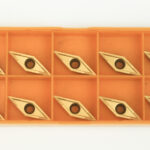 10 PLACAS DE INSERCIÓN DE HERRAMIENTAS DE TORNO PLAQUITAS DE ROMBO PLACAS LATERALES DE 11 MM X SVV