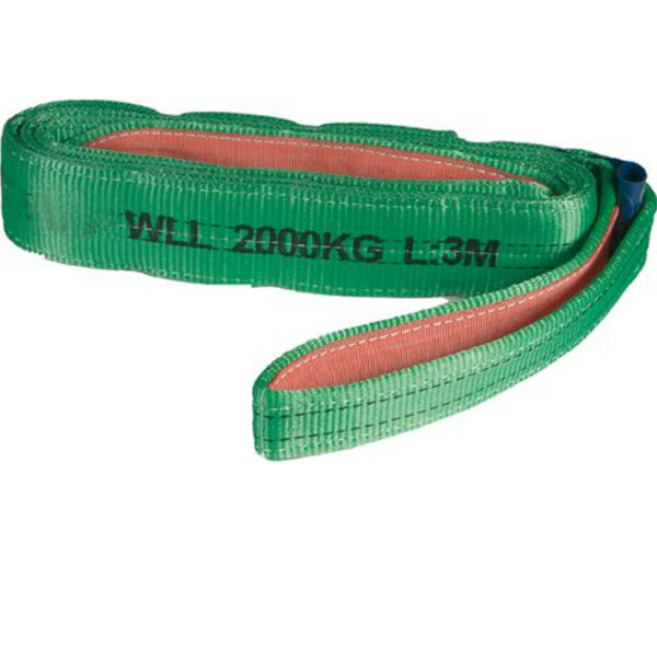 CORREA DE ESLINGA BANDA DE ELEVACIÓN 3 METROS MT CARGA 2 TON T 2000 KG 643