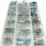 JUEGO DE ARANDELAS BLOQUEO HELICOIDAL EXTERNO INTERNO 720 PIEZAS 534