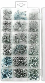 JUEGO DE ARANDELAS BLOQUEO HELICOIDAL EXTERNO INTERNO 720 PIEZAS 534