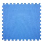 ALFOMBRILLA PUZZLE INFANTIL ANTIDESLIZANTE FONDO DE PISCINA SUAVE 6PCS 60X60 AZUL