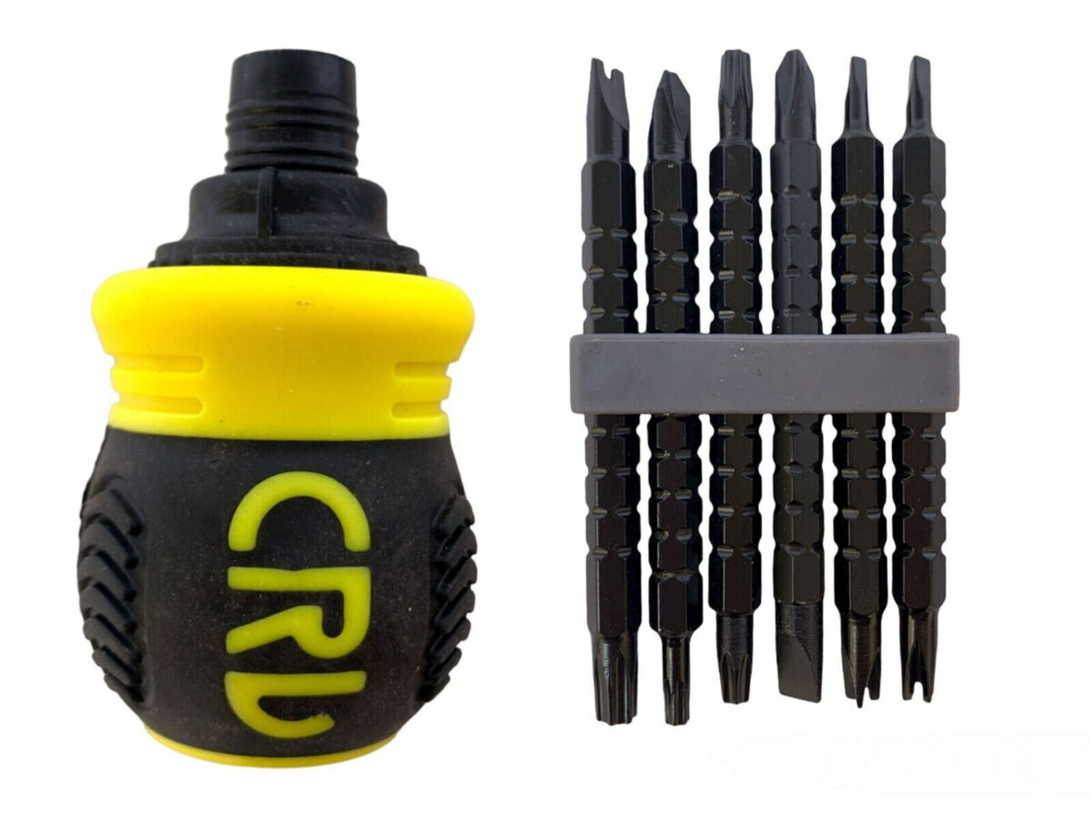 12284 JUEGO DE DESTORNILLADORES DESTORNILLADORES TRINQUETE 13EN 1 PUNTAS MAGNÉTICAS PUNTAS DE DESTORNILLADOR 595