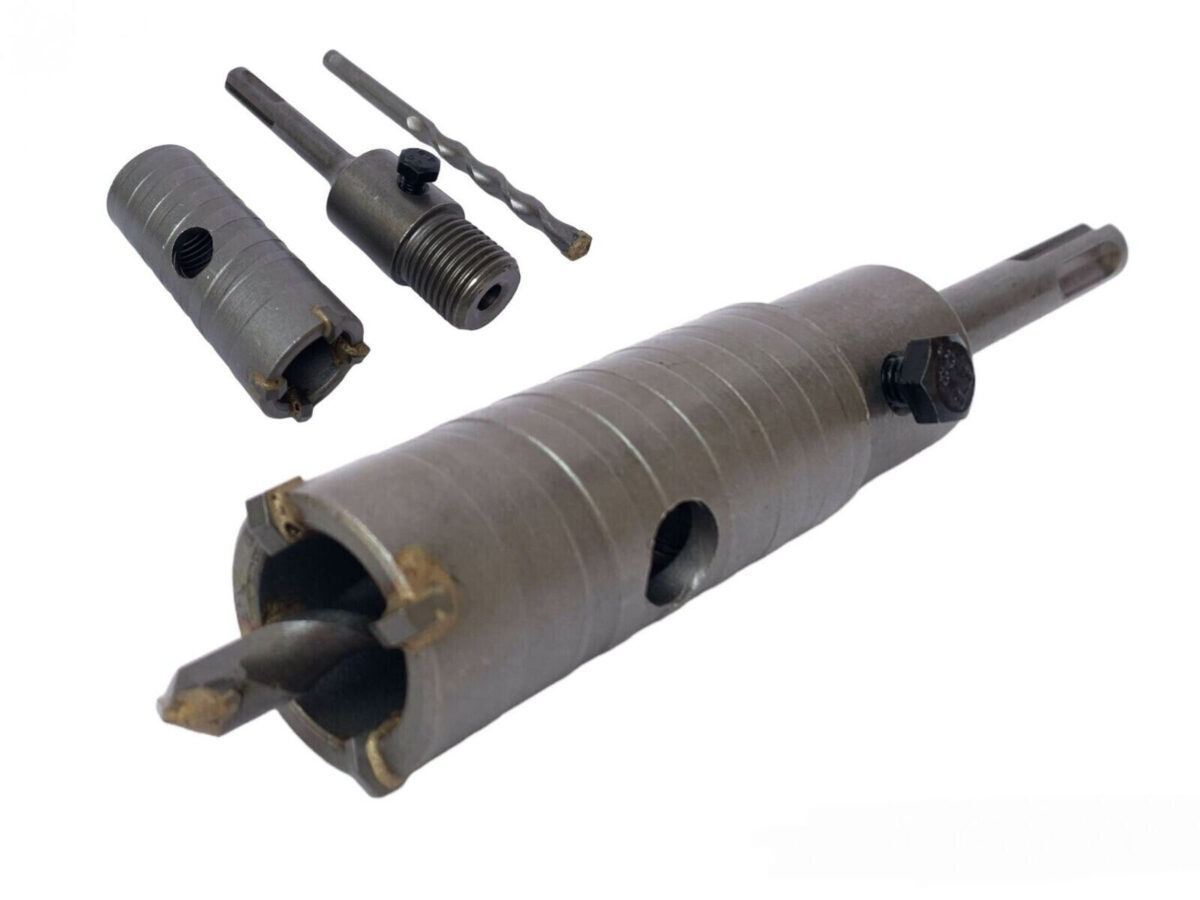 CORTADOR DE AGUJEROS DE PARED 30 MM PERFORADORA DE NÚCLEO SDS PLUS BROCA DE CEMENTO 865