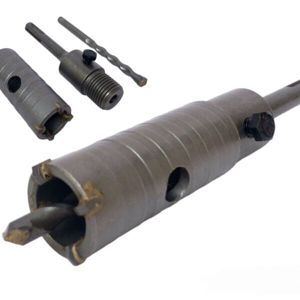 CORTADOR DE AGUJEROS DE PARED 30 MM PERFORADORA DE NÚCLEO SDS PLUS BROCA DE CEMENTO 865