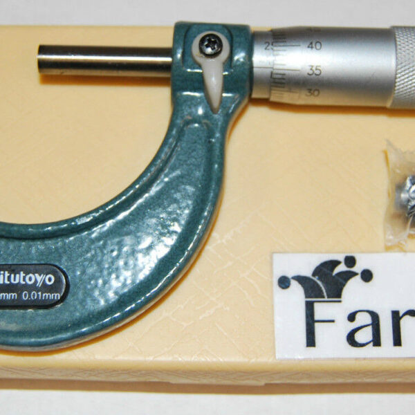 MICRÓMETRO ANALÓGICO CENTESIMAL 0 -25 mm MEDIDOR DE ESPESORES MIT 1 339