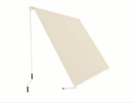 TOLDO DESPLEGABLE BALCÓN SIN CAJA 3x2,5 MT BEIGE BRAZOS 4903