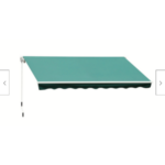 TOLDO BALCÓN EXTERIOR CORTINAS ENROLLABLES 3x2 mt VERDE 249v