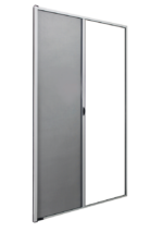 MOSQUITERA LATERAL VENTANA PUERTA REDUCIBLE EMBRAGUE 160X250 GRIS 0988