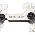 CONTADOR DE ROSCAS DE 52 HOJAS PARA MEDICIONES DE ROSCAS MÉTRICAS Y EN PULGADAS