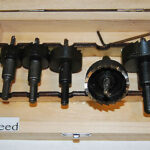 SET 5 CORONAS PARA METAL CON DIENTES DE METAL DURO 2040 mm TALADRO N