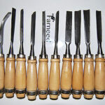 JUEGO DE 12 PIEZAS GUBIAS DE TALLADO CINCELES CANTEROS HERRAMIENTAS DE MADERA