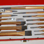 CINCEL CINCELES PUNZÓN DE CLAVO PUNZÓN 14 PIEZAS PERNOS DE CLAVO DE BUEY