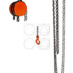 CABRESTANTE DE ELEVACIÓN CABRESTANTE CABRESTANTE ELEVADOR DE CADENA 1 TONELADA 1000 KG 821