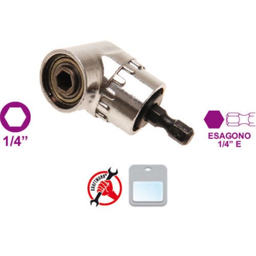 Mini portapuntas 1/4 esquina Longitud 37 mm esquina fabricada en Alemania