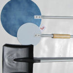 SET DE 3 PALAS PALAS REDONDAS PALA PARA PIZZA DE 30CM PEQUEÑA DE 16CM Y PALA DE BRASAS