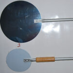 JUEGO DE PALAS DE PIZZA REDONDAS Y PEQUEÑAS DE DIÁMETRO 30 Y 18 CM