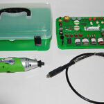 DRIMEL DREMEL MINI HERRAMIENTA DE PERFORACIÓN ROTATIVA 170 W + 218 ACCESORIOS ox