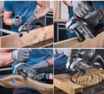 LIMA DE CORTE ESCOFINA PLANA ROTATIVA AMOLADORA ROTATIVA PARA TALLADO EN MADERA FLEX EDGING 574