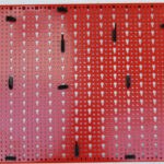 PORTAHERRAMIENTAS DE PANEL DE PARED PERFORADO PORTAHERRAMIENTAS 30 GANCHOS 498