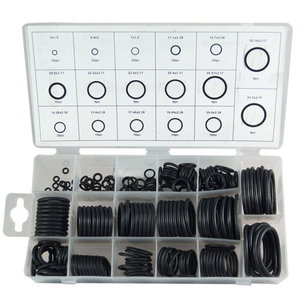 JUNTAS MÉTRICAS DE GRIFO ORING 12 TAMAÑOS SET 300 PCS farneed