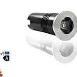 FOCO LED DE LUZ FRÍA 1W LUZ DE PASARELA TRANSITABLE EXTERIOR INTERIOR