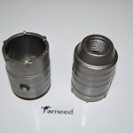 TALADRO CORTADOR DE PERFORACIÓN DE NÚCLEO PARA PARED DE HORMIGÓN PERFORADORA DE NÚCLEO DE COPA 65 MM