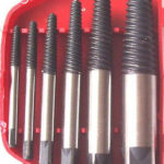 EXTRACTORES CÓNICOS PARA TORNILLOS Y ESPÁRRAGOS ROTOS JUEGO DE 6 PIEZAS