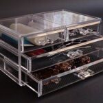 ORGANIZADOR COSMÉTICO SOPORTE COSMÉTICO ORGANIZADOR EXPOSITOR MAQUILLAJE MAQUILLAJE 4cas