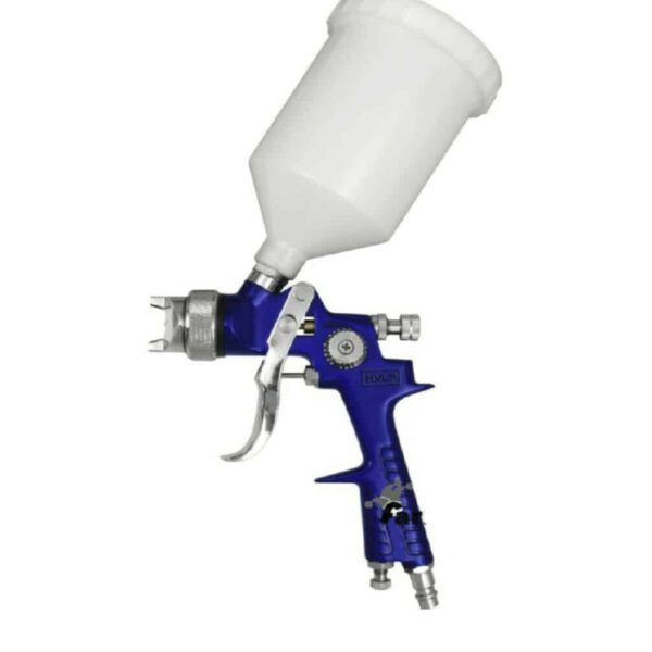 PISTOLA DE AERÓGRAFO TANQUE DE AIRE 600ML BOQUILLA 1.2MM SPRAY HVLP PINTURA