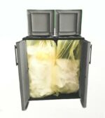 MUEBLE DE RESINA BALCÓN EXTERIOR BAJO CAJA DE JARDÍN 84x68x37cm 480AP