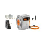 CARRETE DE MANGUERA ROTOROLL MANGUERA DE AGUA DE JARDÍN AUTOMÁTICA 20 MT BOMBA CLABER 8696