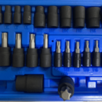 VASOS TORX MACHO HEMBRA 25 PIEZAS E4 E22 T8 T60 INSERTO REFORZADO CR-V 895SA