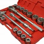 KIT DE LLAVE DE TUBO DE 19 A 50 CAMIÓN TRACTOR DE TRINQUETE 3/4 ACERO ES 861