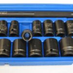 JUEGO DE VASOS HEXAGONALES REFORZADOS 16 PIEZAS EXTENSIÓN 75 MM PALANCA 25 CM 10 24 MM 232