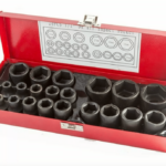 CASQUILLOS REFORZADOS 1/2" IMPACTO 20 piezas DESTORNILLADOR NEUMÁTICO 8 32 mm 208ox