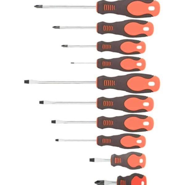 JUEGO DE DESTORNILLADORES DESTORNILLADOR DE ESTRELLA 10 CRV CROMO VANADIO CORTO LARGO 293XI