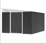 CASETA DE CASA TRASTERO CASETA DE JARDÍN PORTAHERRAMIENTAS DE CHAPA 9,5 M² 529