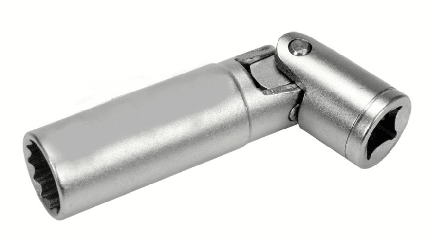 17527 LLAVE DE TUBO PARA BUJÍAS 14 MM 3/8" JUNTA DE CABEZA ESFÉRICA POLIGONAL 610TO