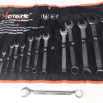 JUEGO DE LLAVES COMBINADAS 16 PIEZAS DE 6 A 32 LLAVE DE FUNDA DE ACERO FIJA Y EN ESTRELLA 902HO