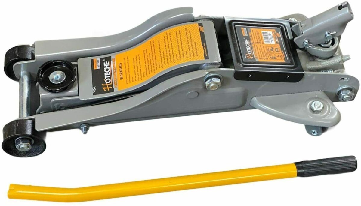 CRICK AUTO 2.5 TON T GATO TRINQUETE CARRO HIDRÁULICO DE BAJA ELEVACIÓN 825HOT