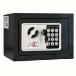 CAJA FUERTE DE PARED CON COMBINACIÓN DE NÚMEROS ELECTRÓNICOS DIGITALES 17x17x23 cm 753 NK