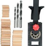 PLANTILLA PARA AGUJEROS DE BOLSILLO TACOS GUÍA TACOS ESQUINA DE MADERA 6 8 10 mm 166to