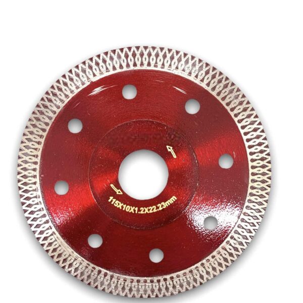 DISCO DE DIAMANTE DE 115 MM PARA BALDOSAS DE GRES PORCELÁNICO CERÁMICO QUARTZ 467