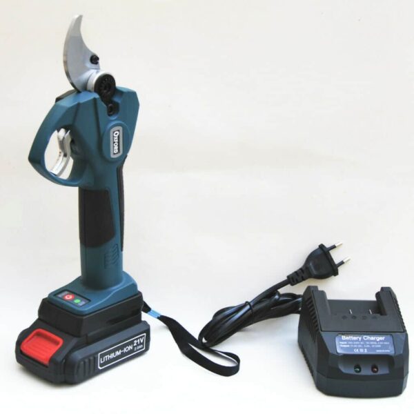 TIJERAS DE PODA TIJERAS DE BATERÍA TIJERAS DE BATERÍA 21V 2AH TIJERAS DE BATERÍA 272OX CARGADOR DE BATERÍA