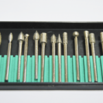 20 FRESAS DE DIAMANTE VÁSTAGO DE 3 MM PARA BROCAS DRIMEL, PROXXON Y MINI GRINDER