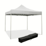 GAZEBO 3X3 MT BOLSA DE JARDÍN EXTERIOR PLEGABLE EN ACORDEÓN METÁLICO 910 YS