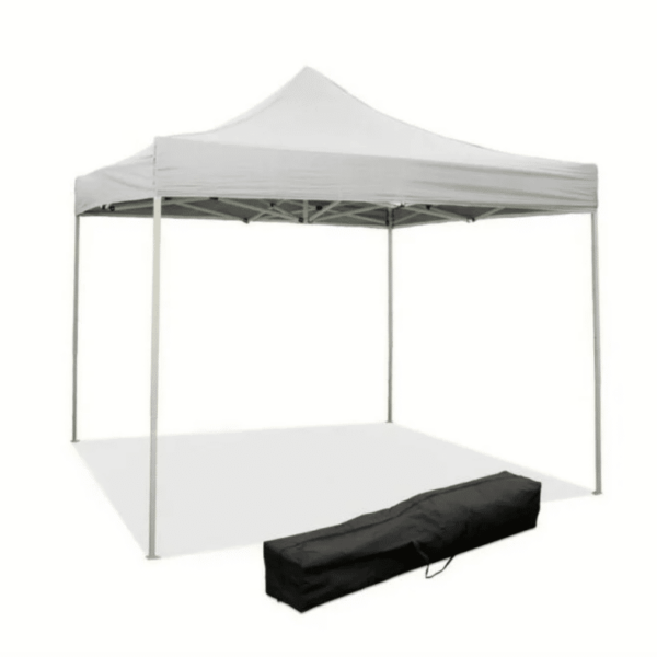 GAZEBO 3X3 MT BOLSA DE JARDÍN EXTERIOR PLEGABLE EN ACORDEÓN METÁLICO 910 YS