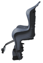 ENGANCHE DEL CUADRO DEL ASIENTO TRASERO DE LA BICICLETA INFANTIL 22 KG HOMOLOGADO GRIS G386