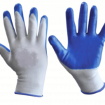 12 PARES DE GUANTES DE TRABAJO RECUBIERTOS PAR DE GUANTES DE NYLON/NITRILO TALLA 9 GL9